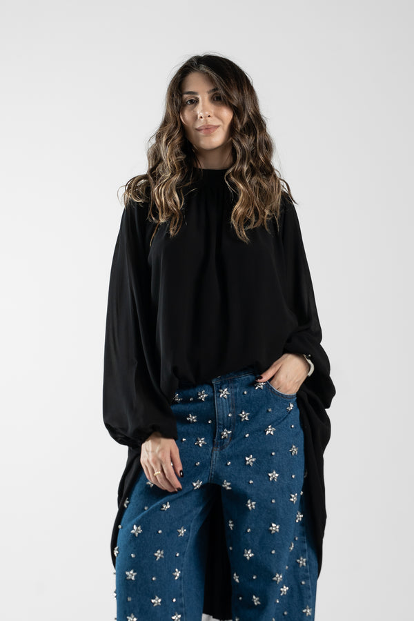 BLUSA SAMIRA - Preto