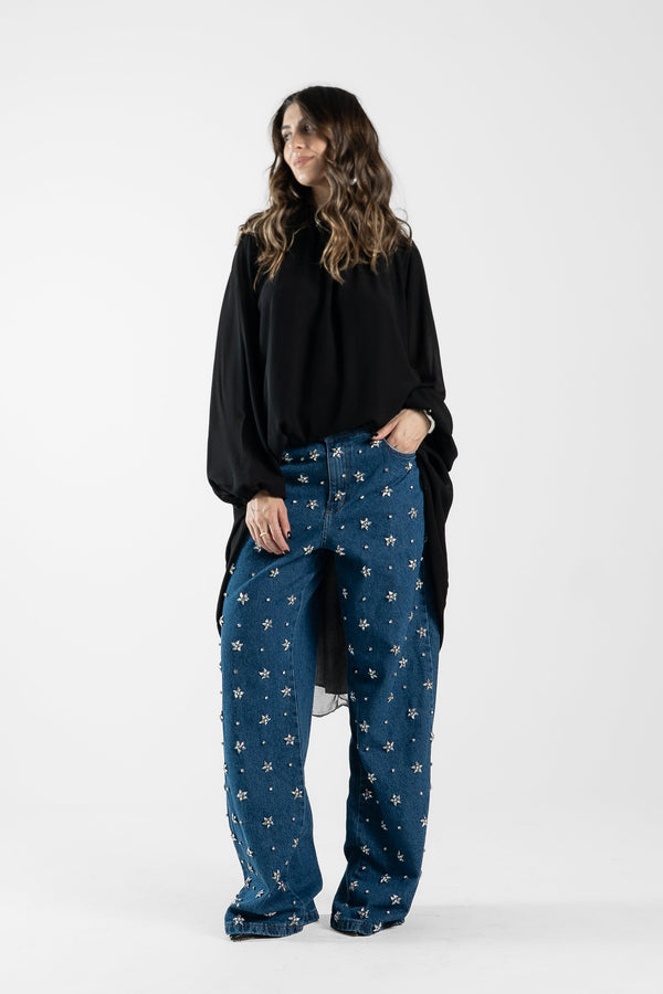 BLUSA SAMIRA - Preto