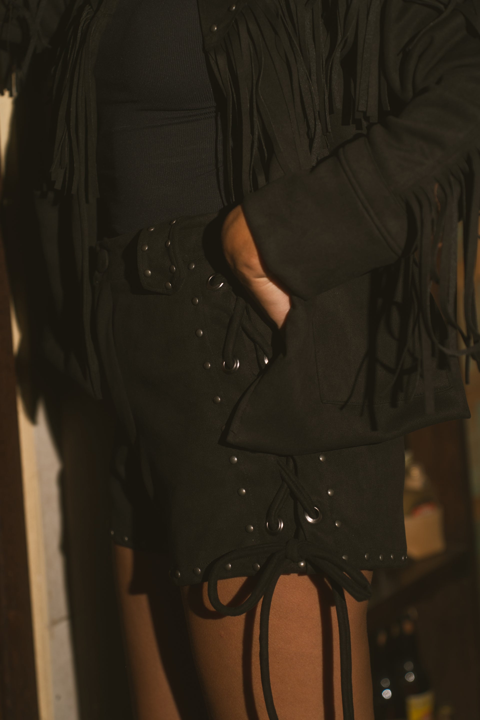 SHORT JANES - Preto