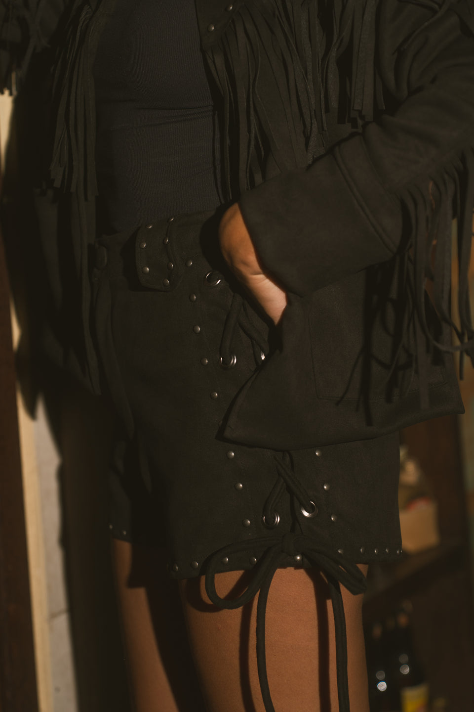 SHORT JANES - Preto