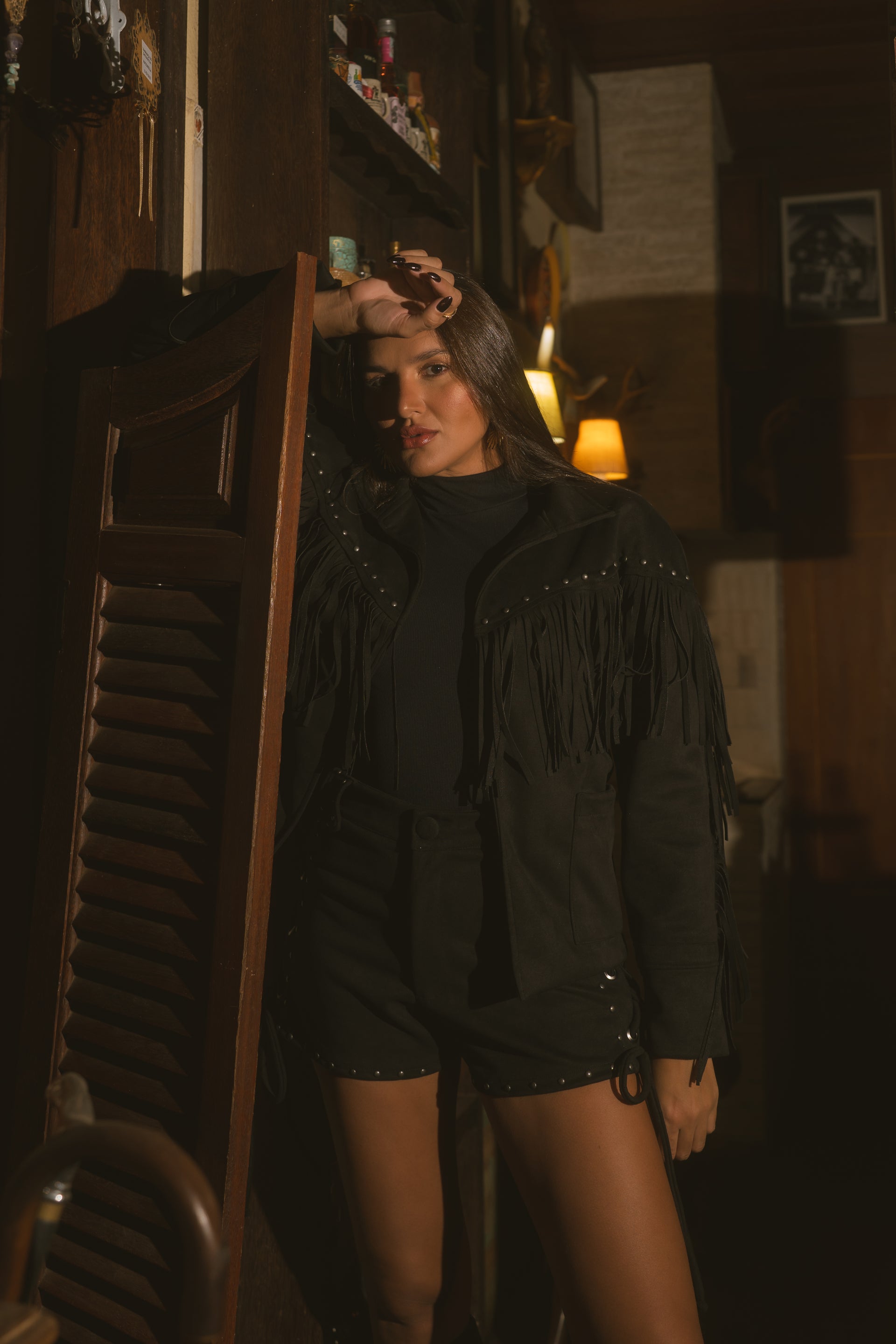 SHORT JANES - Preto