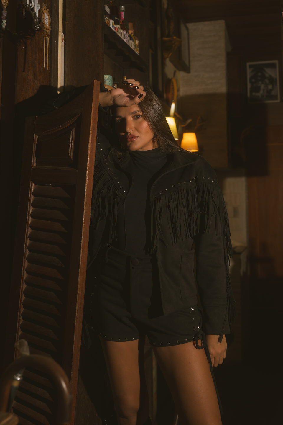 SHORT JANES - Preto