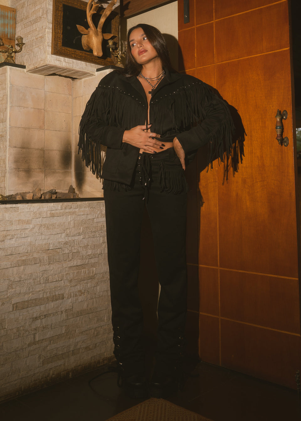 JAQUETA JANES - Preto
