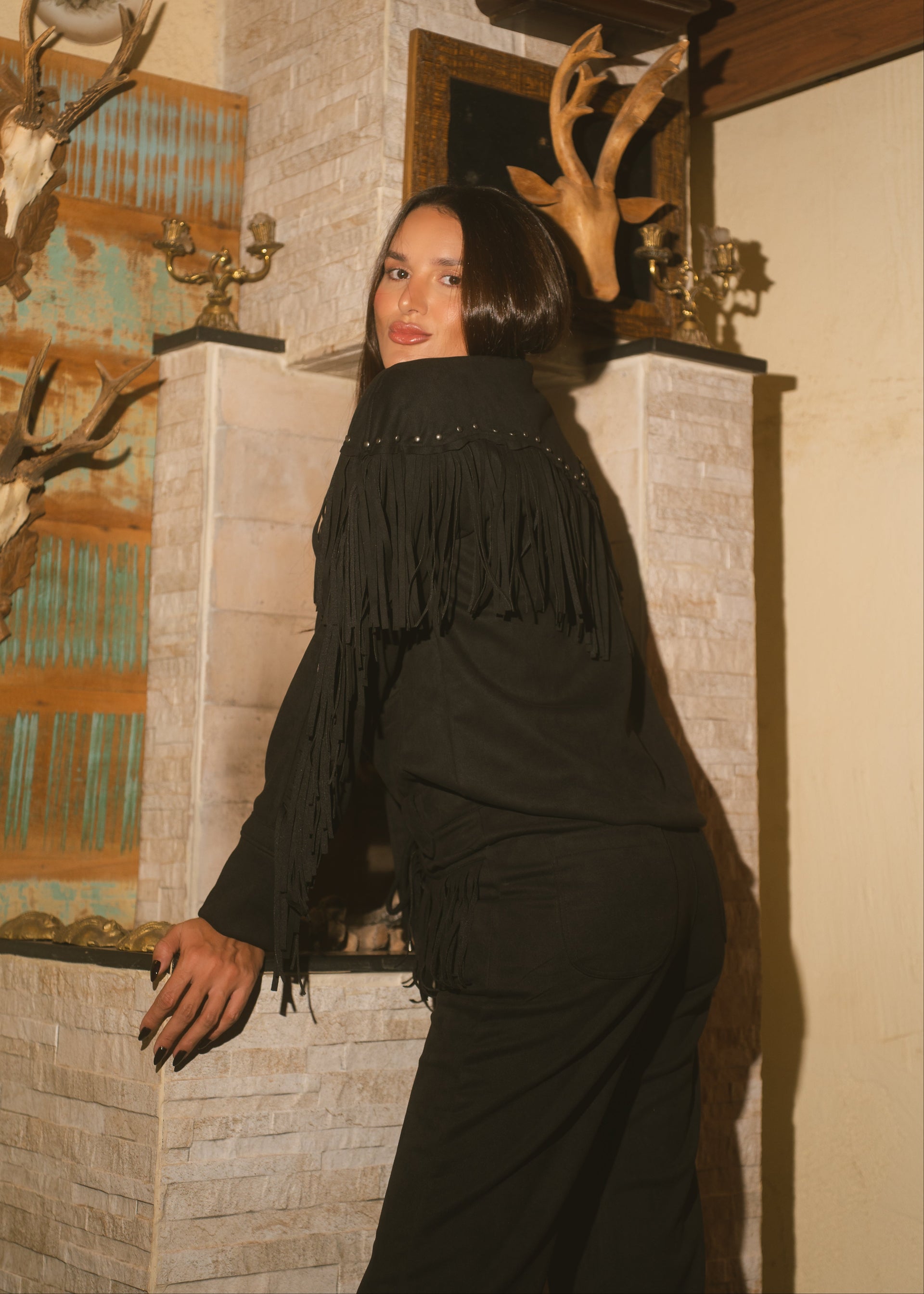 JAQUETA JANES - Preto