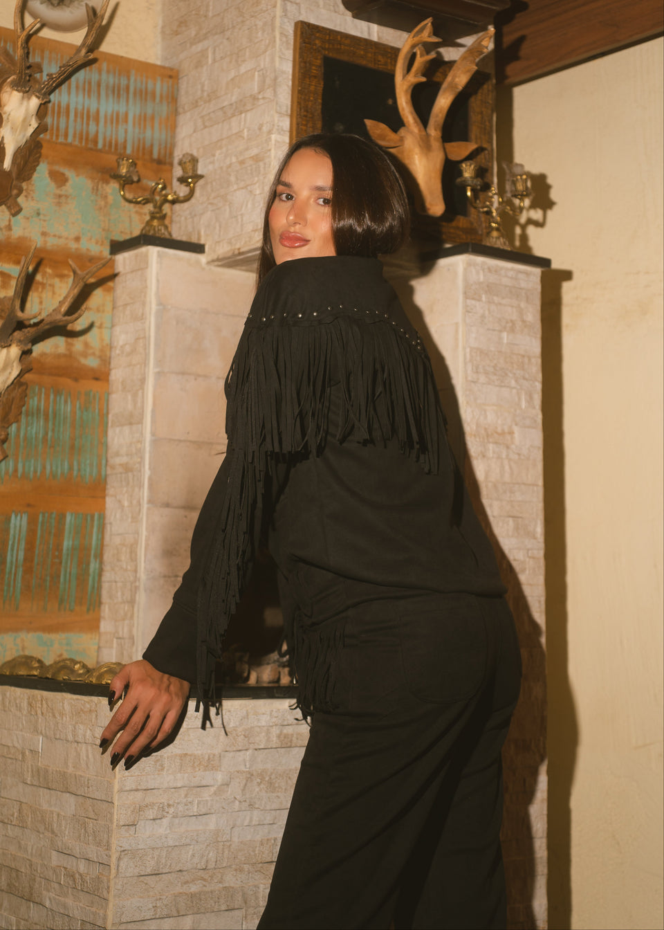 JAQUETA JANES - Preto