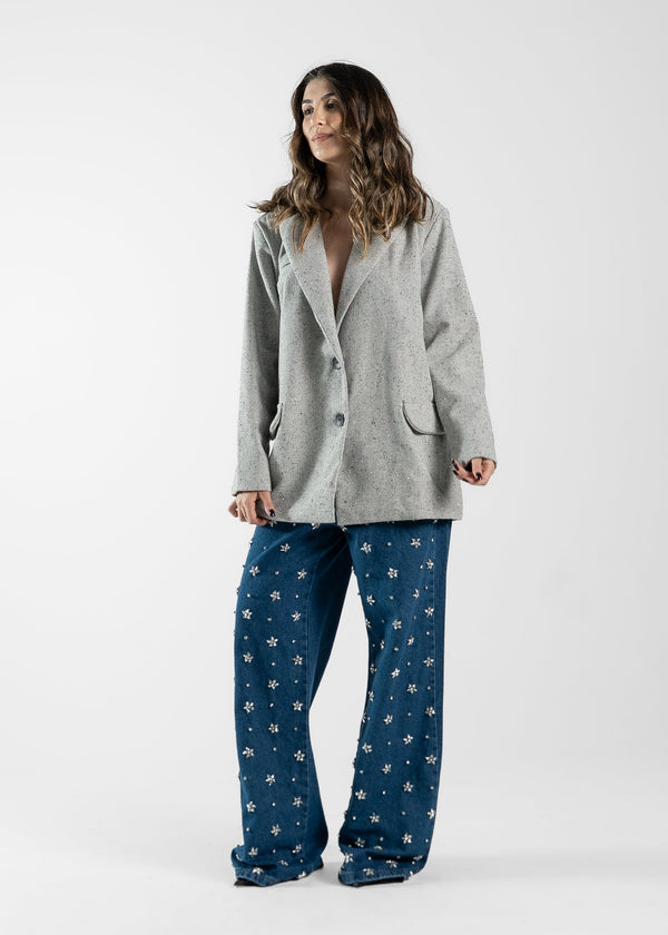 BLAZER LANA - Cinza
