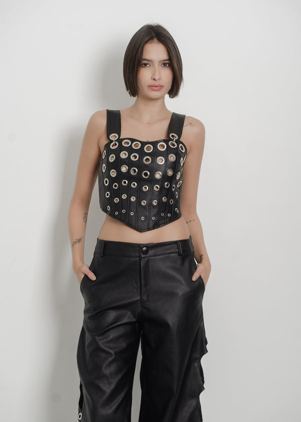 CROPPED LENZY - Preto