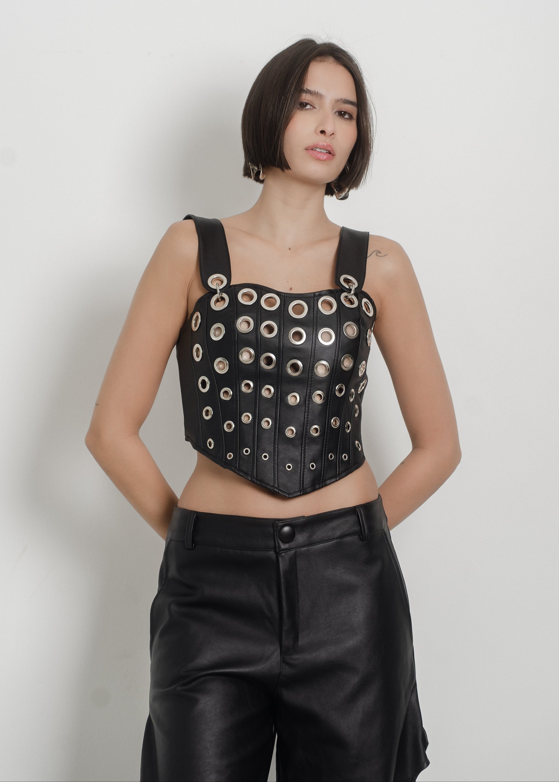 CROPPED LENZY - Preto