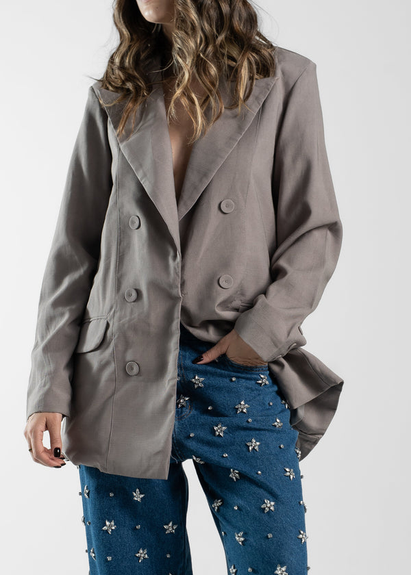 BLAZER LATIFA - Cinza