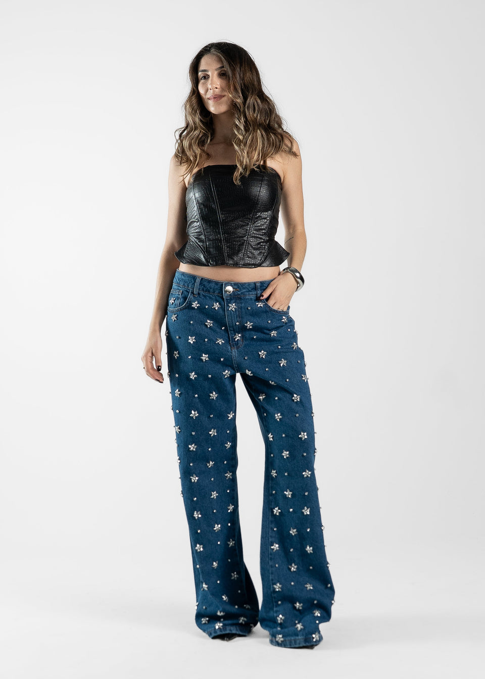 CROPPED MOANA - Preto