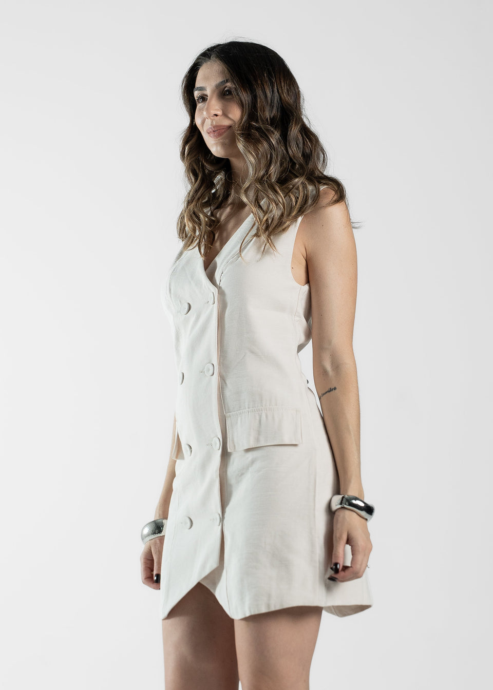 VESTIDO LETA - Perola