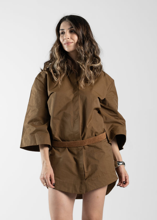 VESTIDO ALEXIA - Marrom