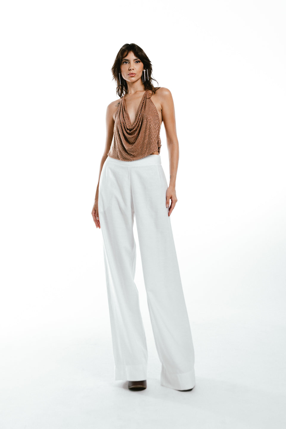 BLUSA MAILA - Marrom