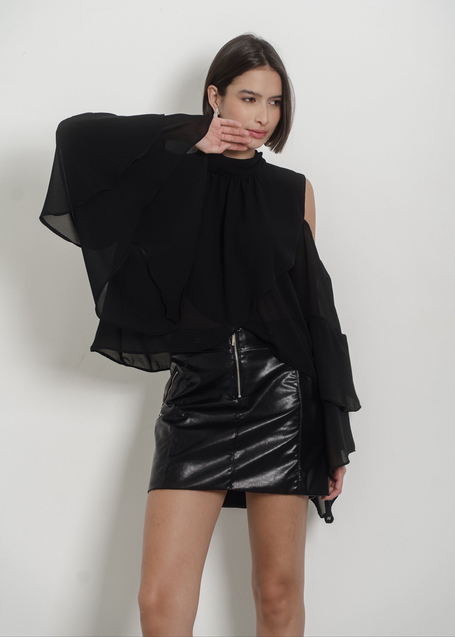 BLUSA BENTA - Preto