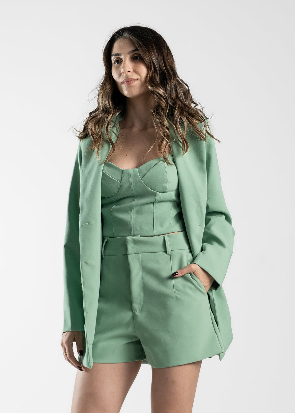 SHORT CAMILLE - Verde
