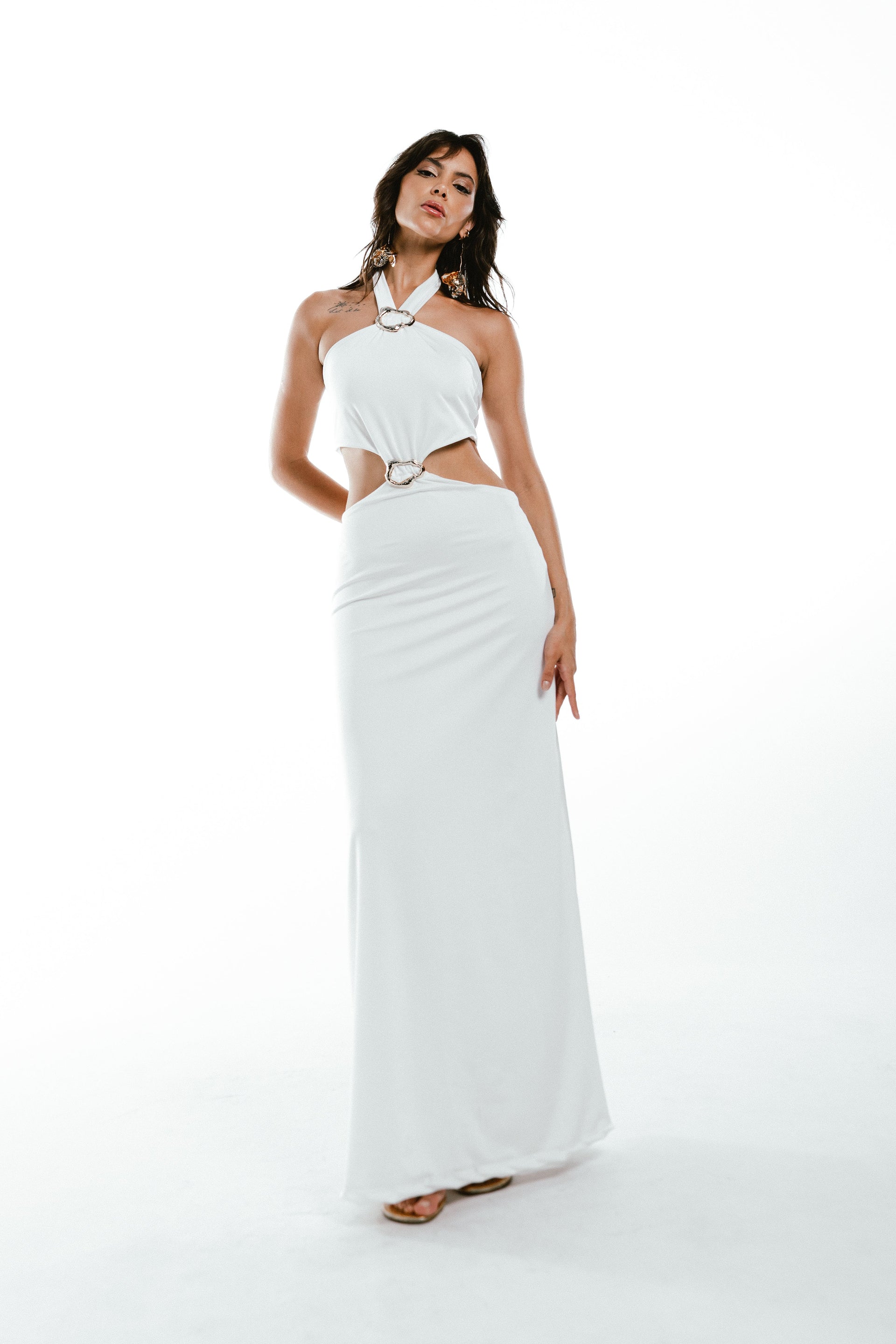 VESTIDO NIALLE - Off White