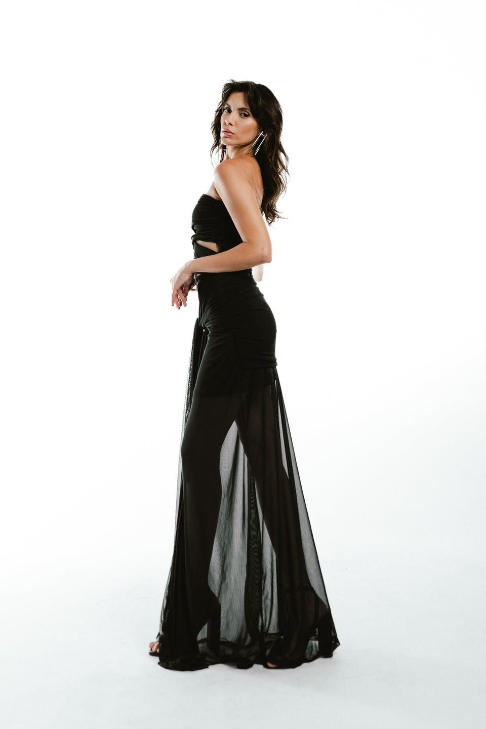 VESTIDO LOREN - Preto