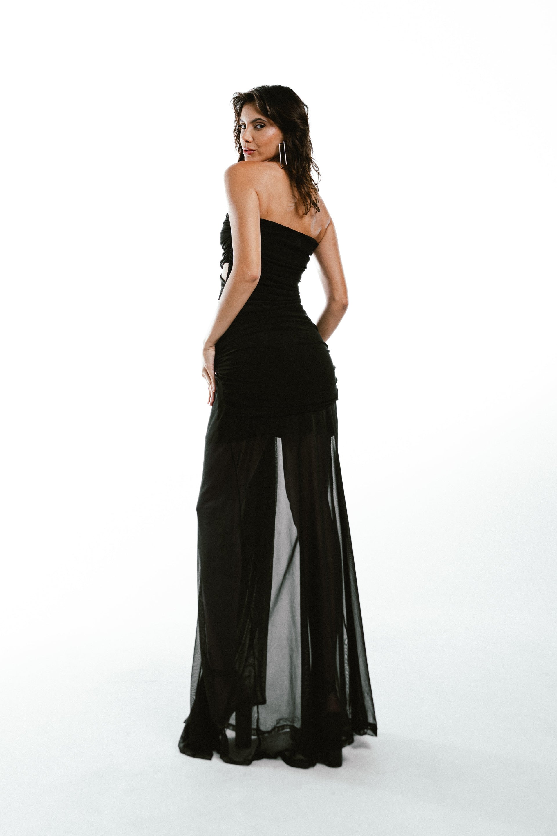 VESTIDO LOREN - Preto