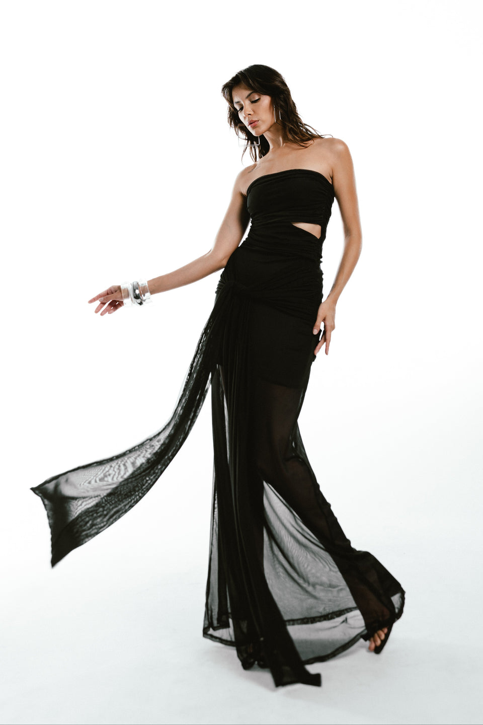 VESTIDO LOREN - Preto