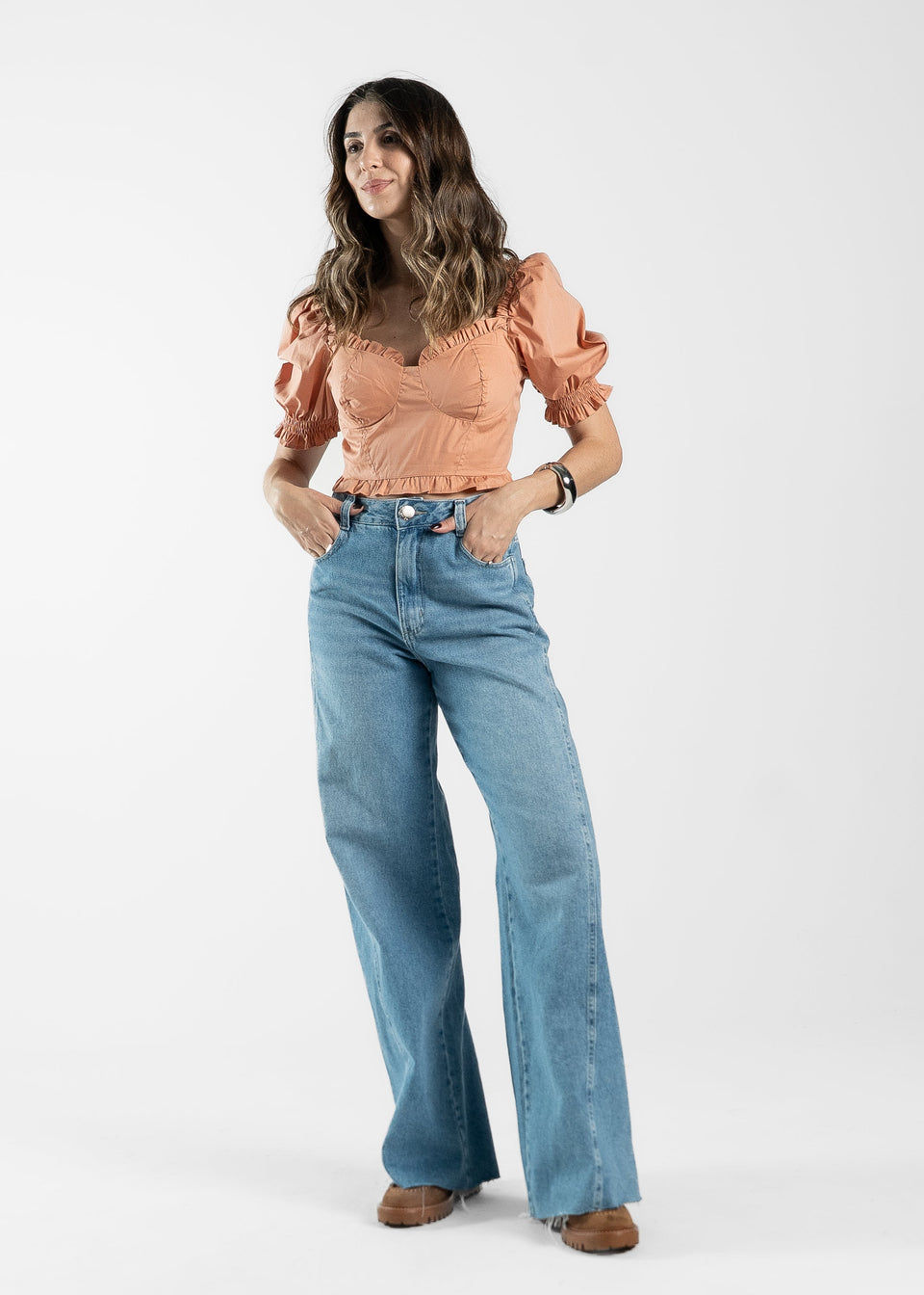 CROPPED DALY - Nude