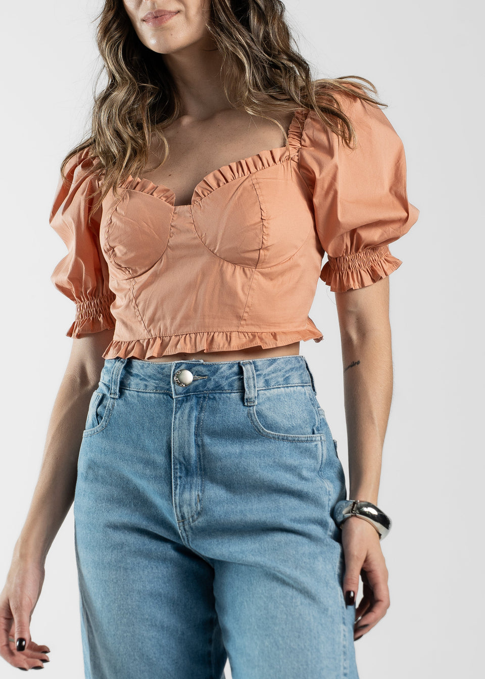 CROPPED DALY - Nude