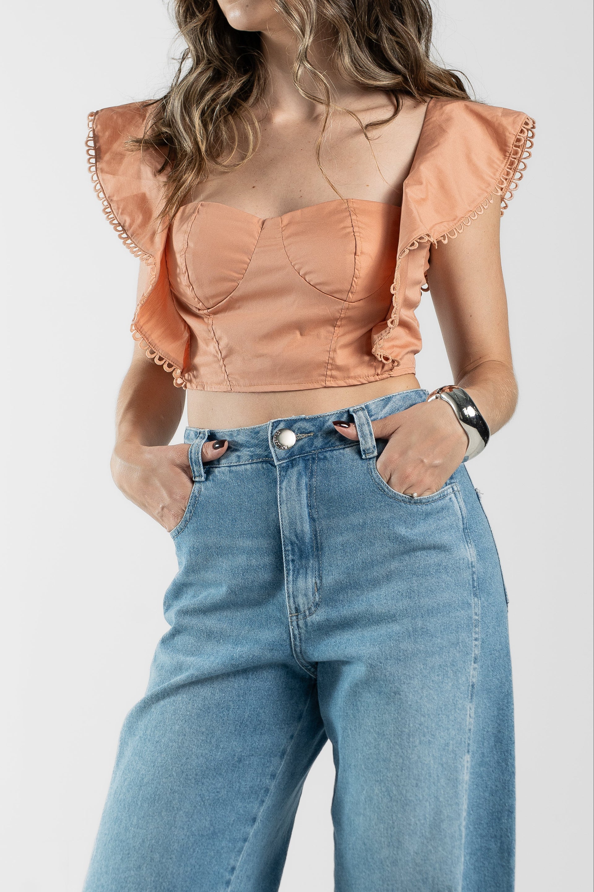 BLUSA MILA - Nude