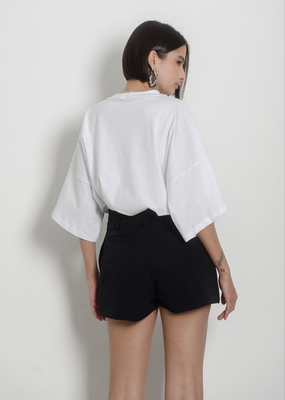 SHORT-SAIA AYLA - Preto