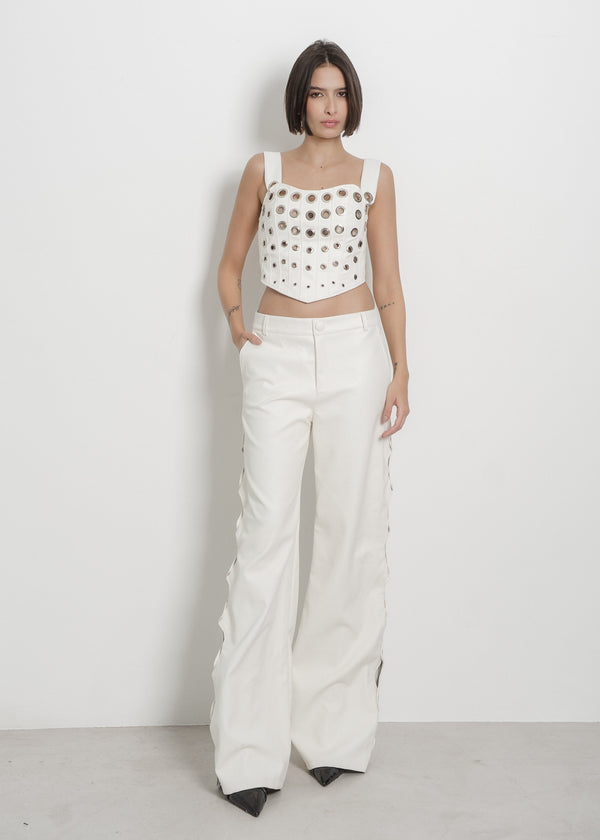 CROPPED LENZY - Off White