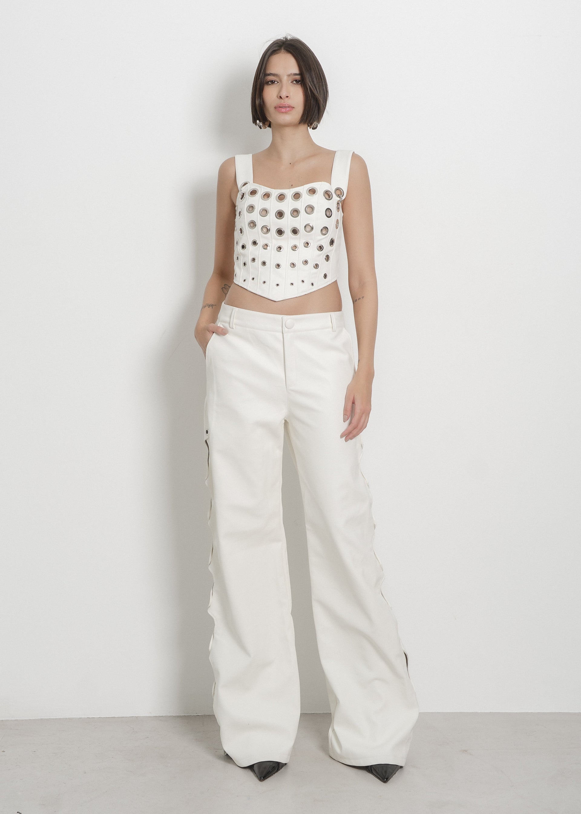CROPPED LENZY - Off White