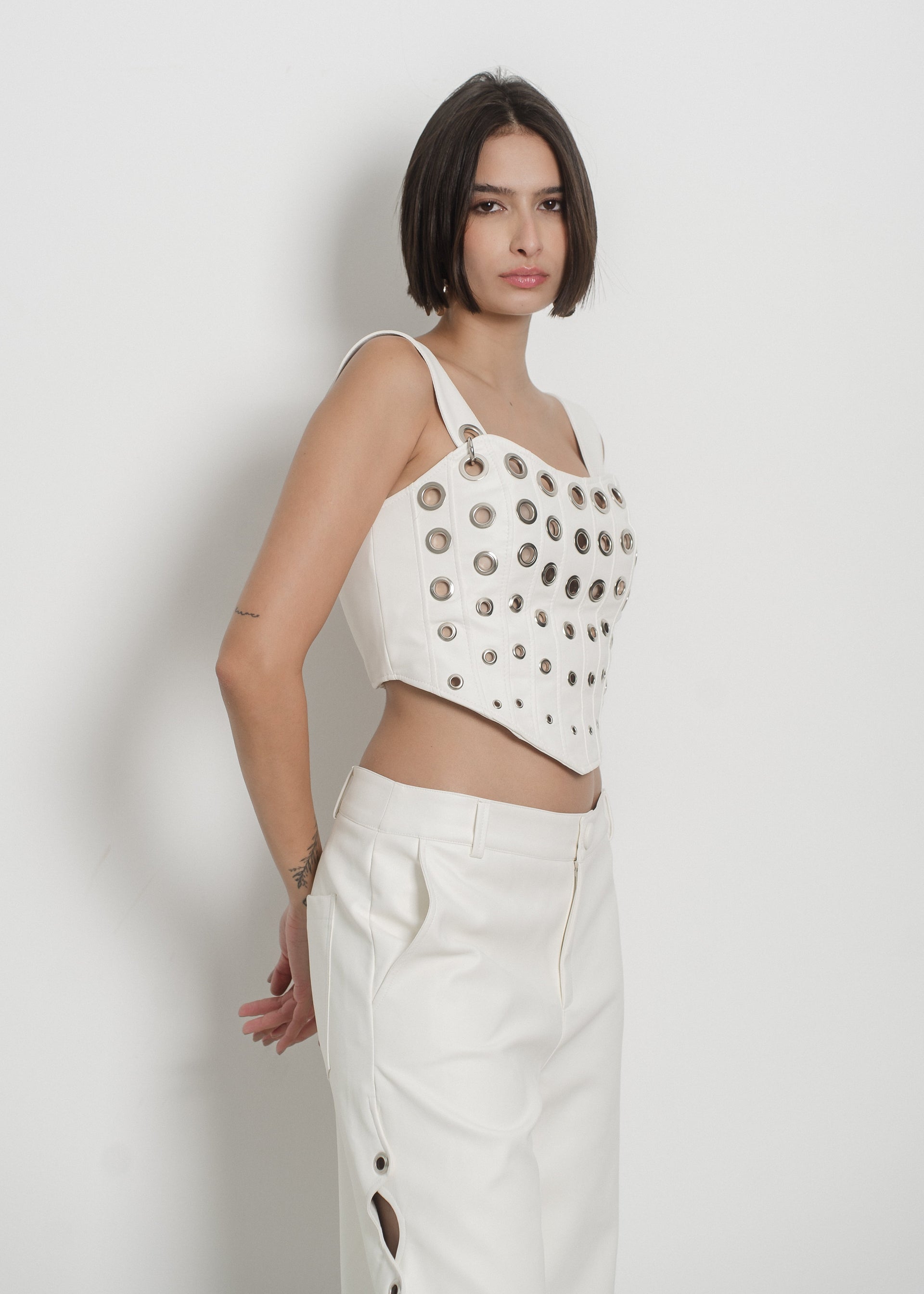 CROPPED LENZY - Off White