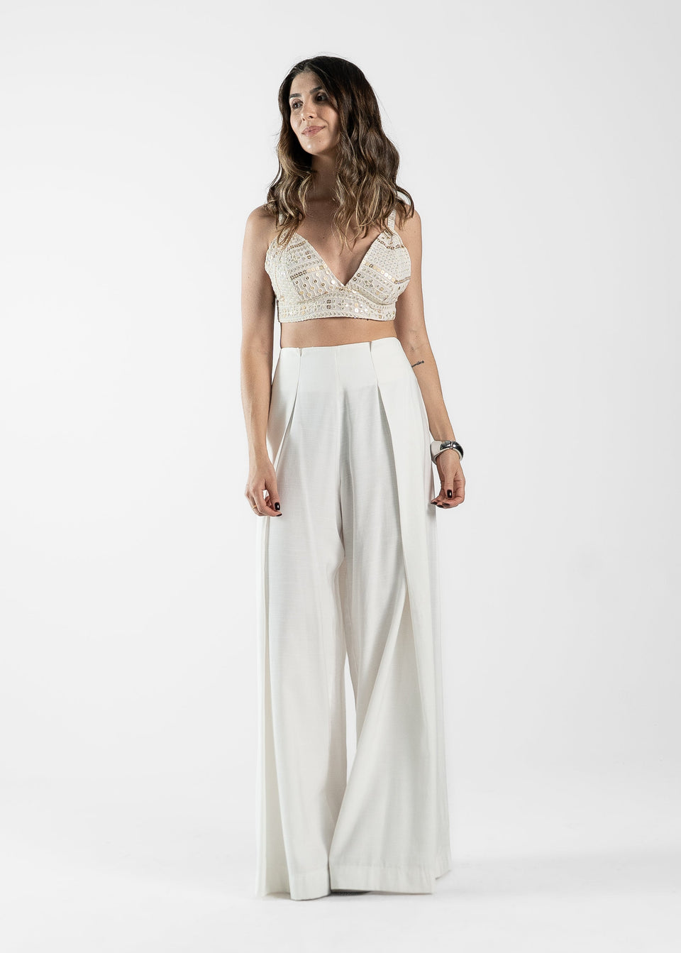 CROPPED BELA - Off White