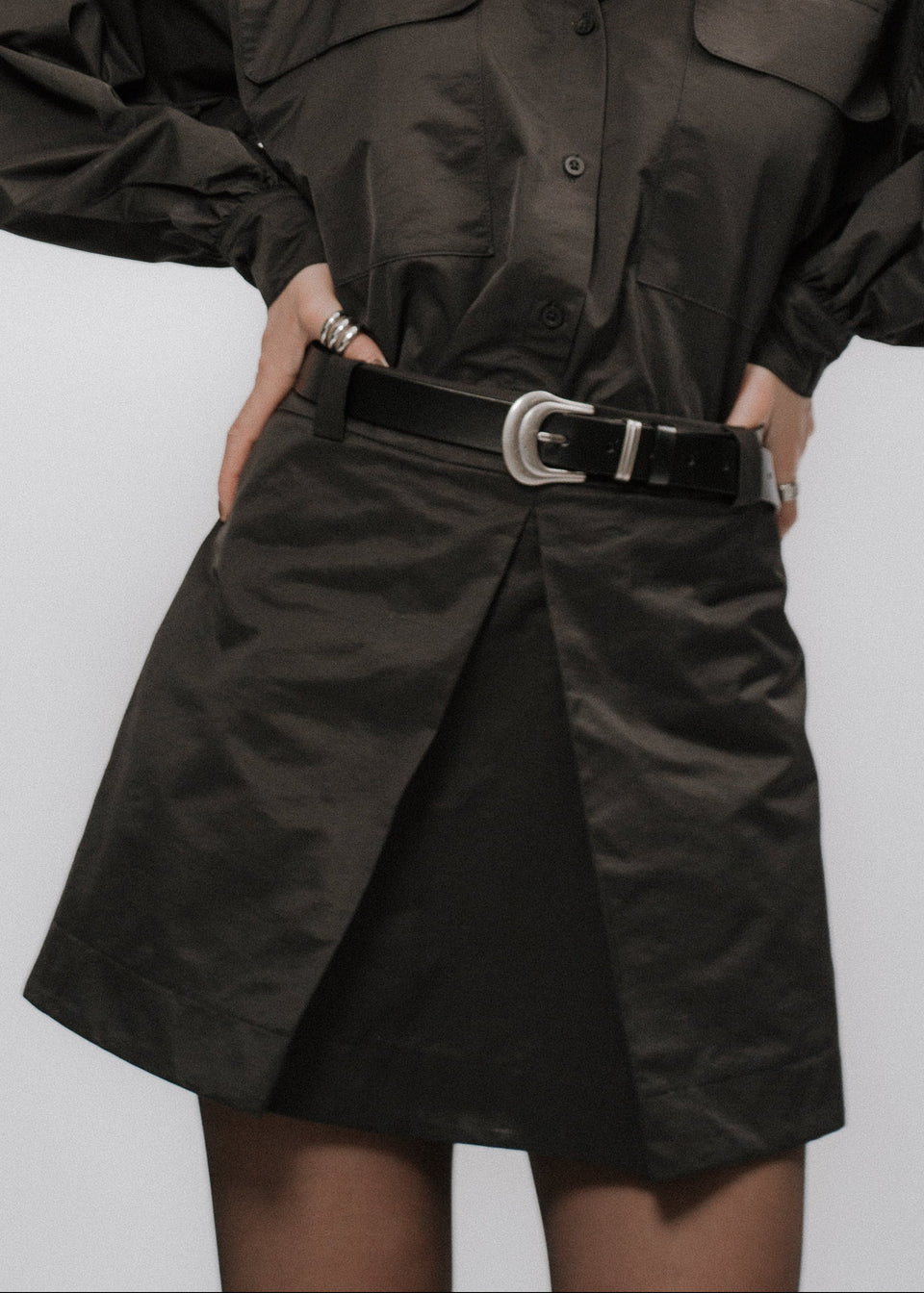 SHORT-SAIA LAUREN - Preto