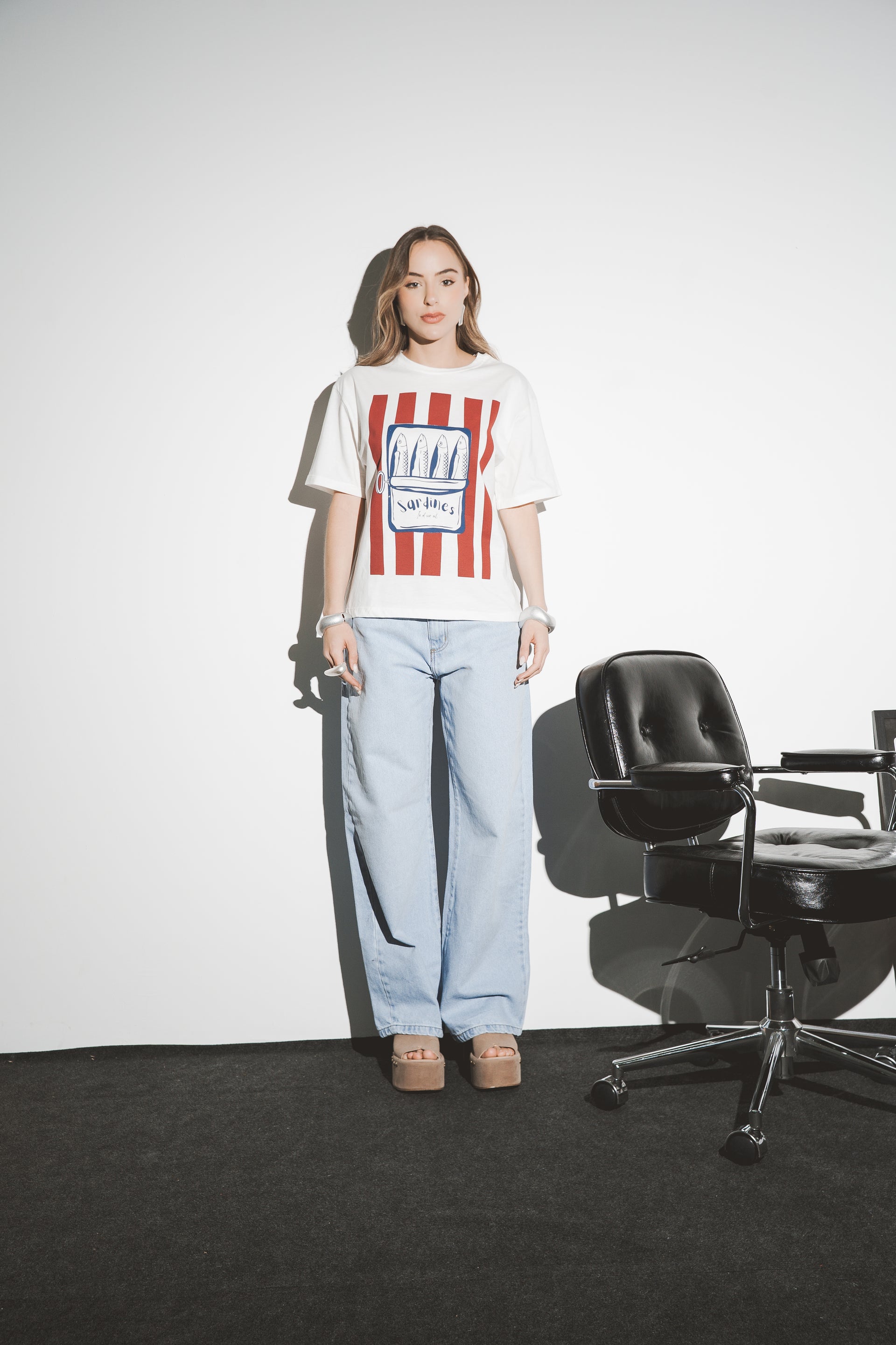 T-SHIRT PEIXE - Off White