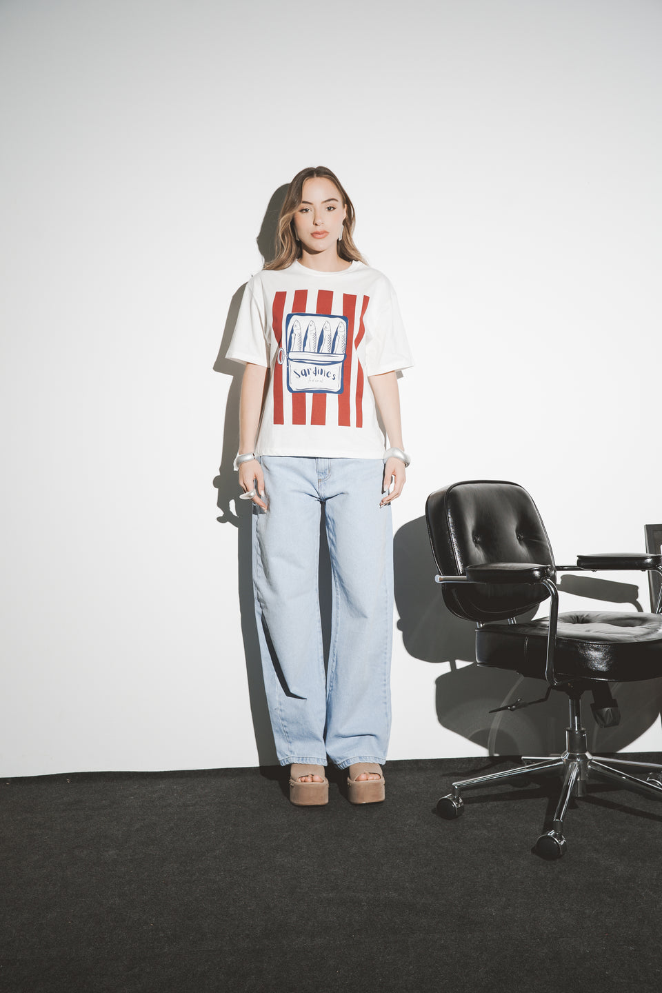 T-SHIRT PEIXE - Off White