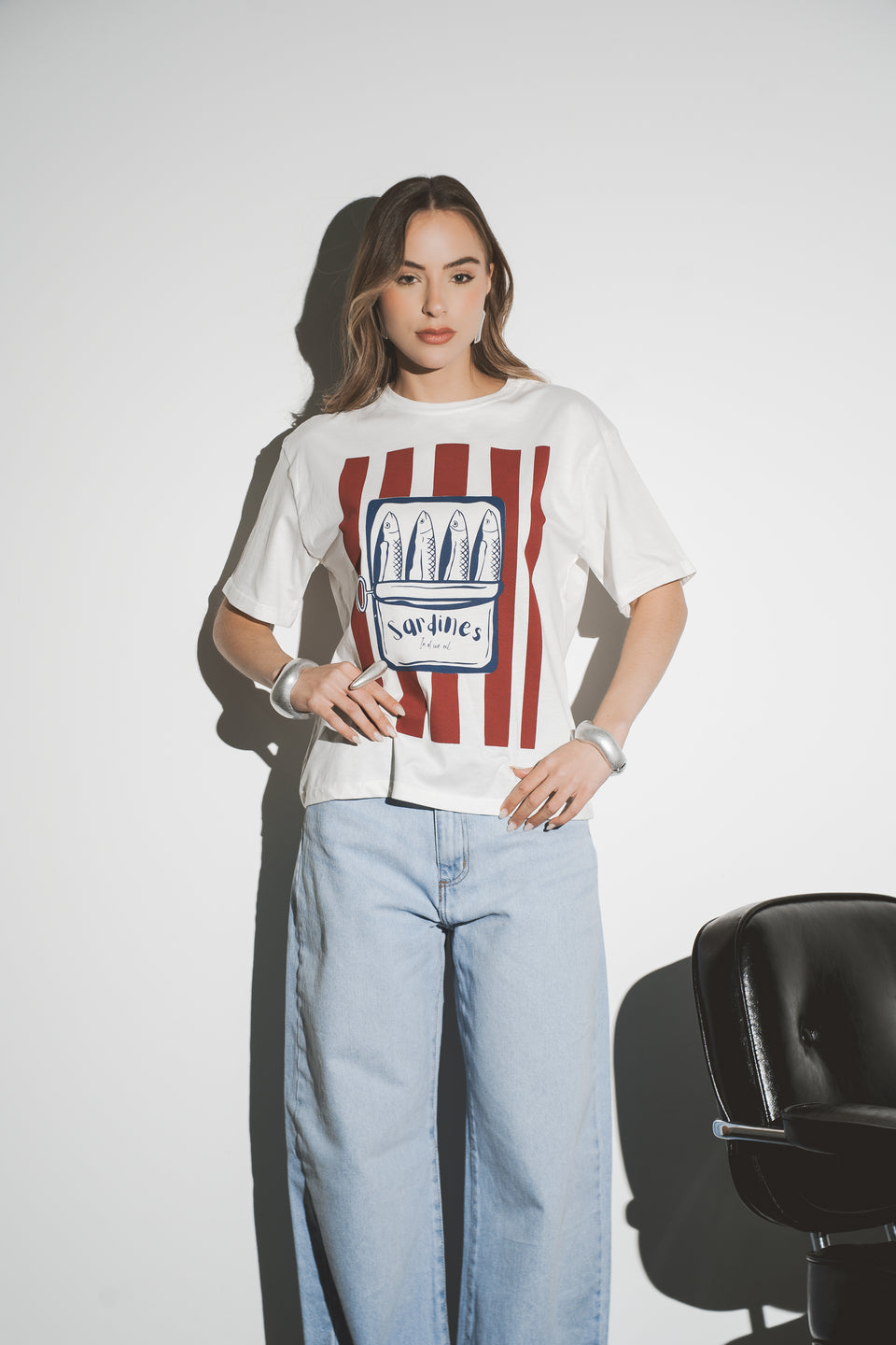 T-SHIRT PEIXE - Off White