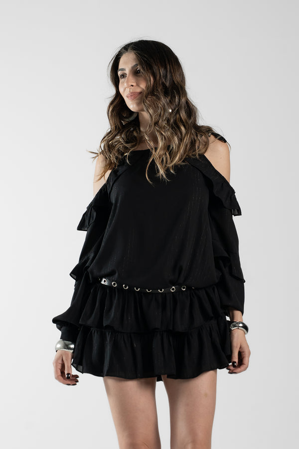 VESTIDO THAMIS - Preto