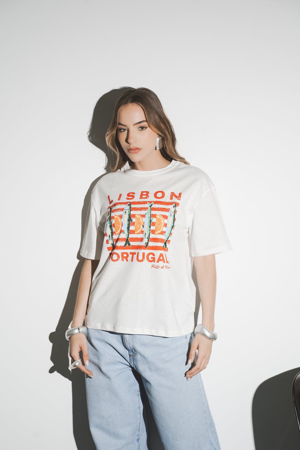 T-SHIRT LISBOA - Off White