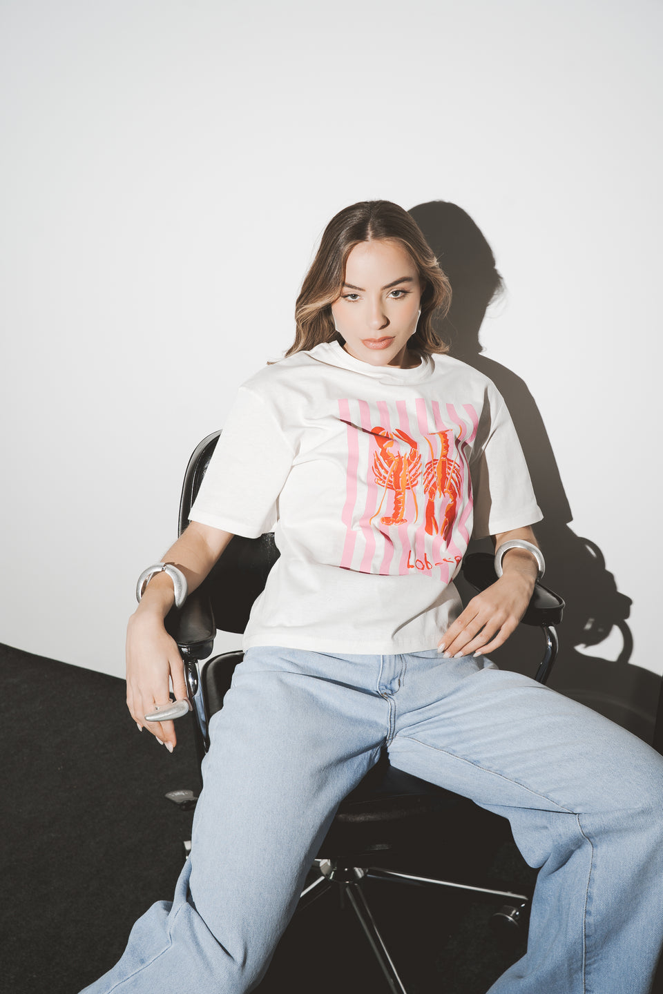 T-SHIRT LOBSTER - Off White