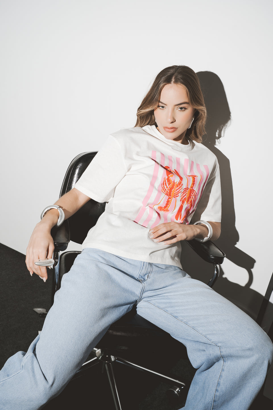 T-SHIRT LOBSTER - Off White
