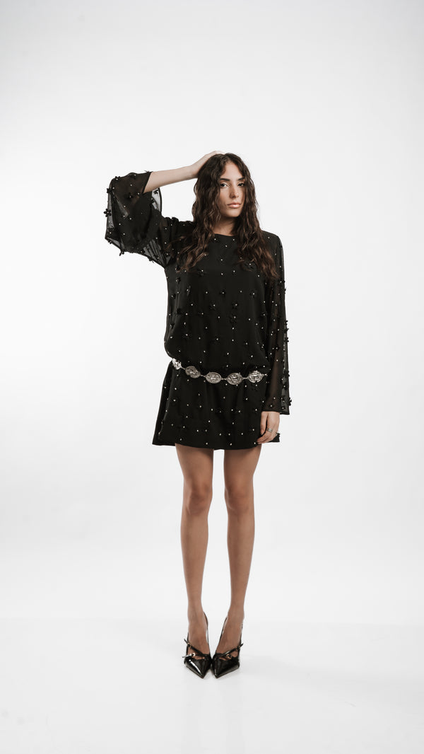 VESTIDO LAURA - Preto