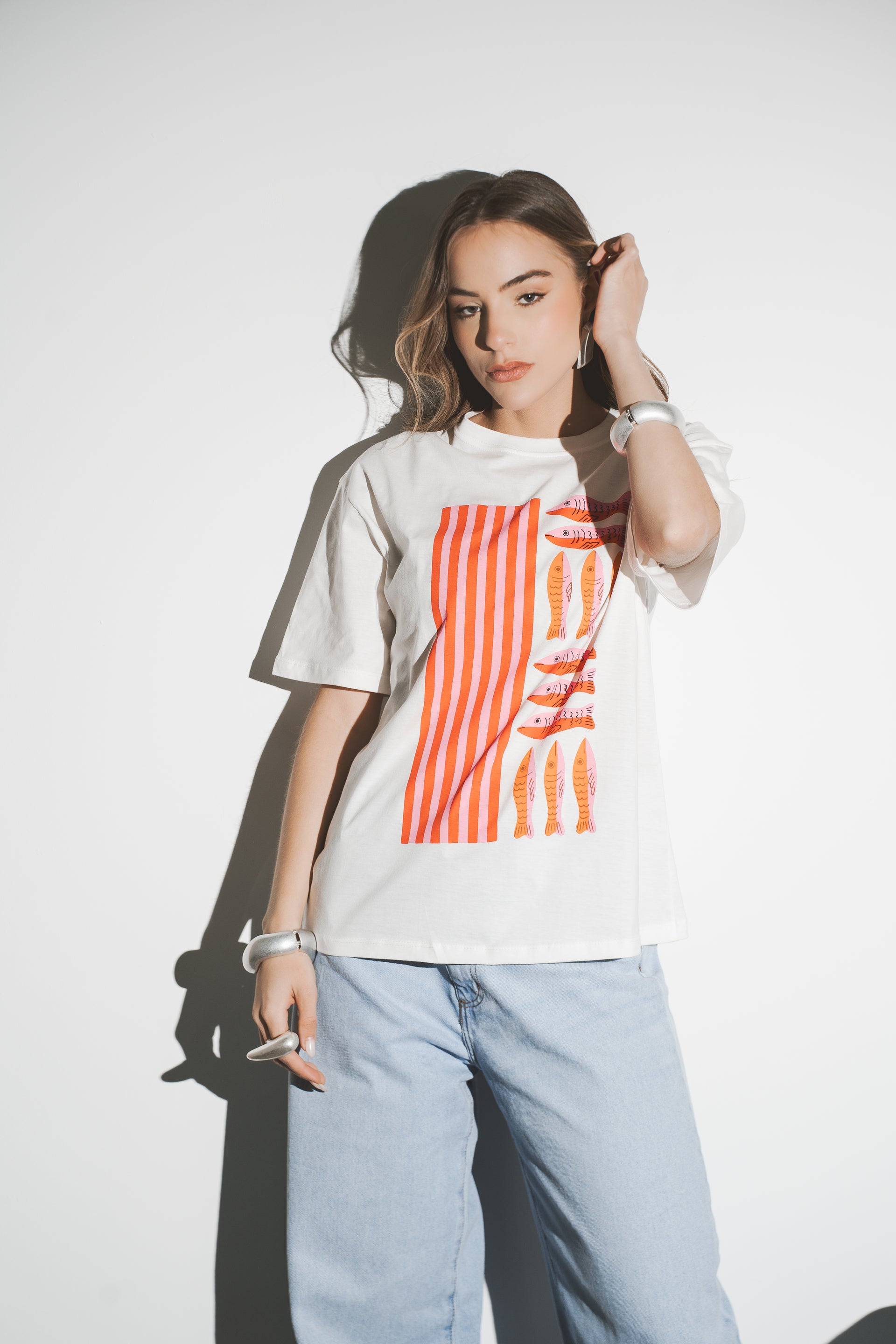 T-SHIRT ROSA - Off White