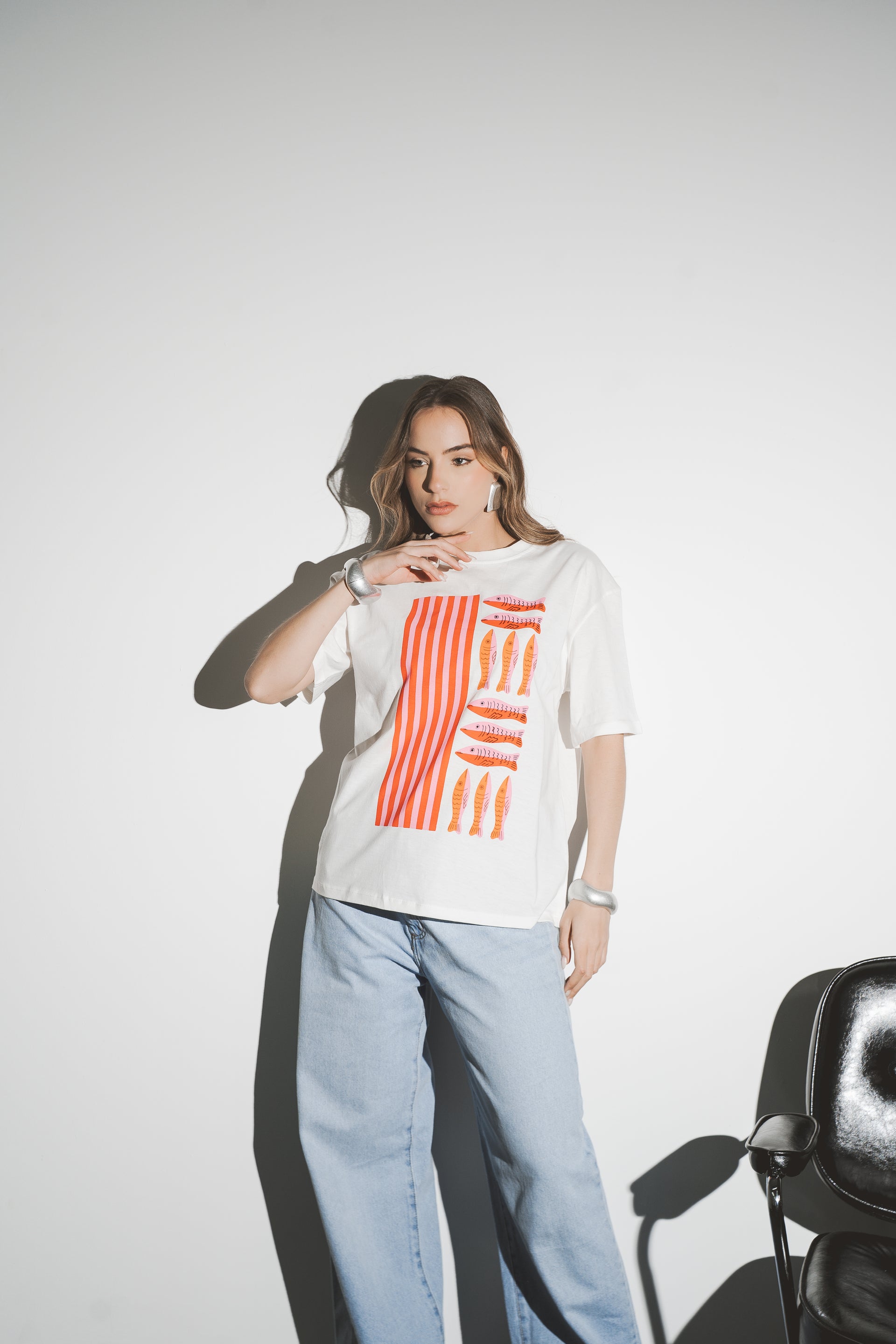 T-SHIRT ROSA - Off White