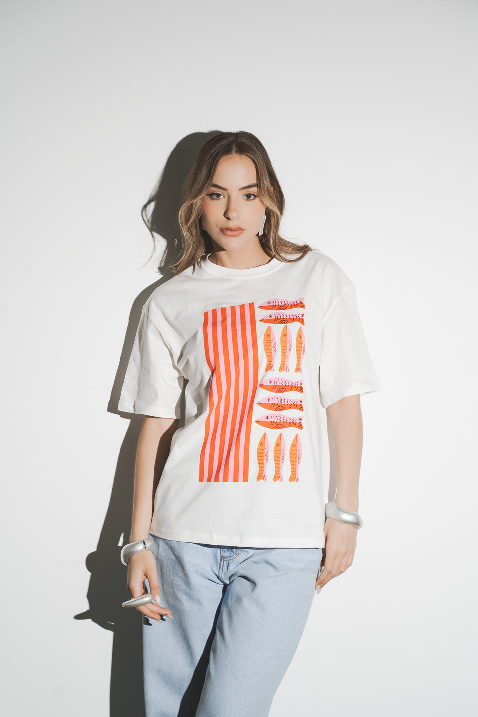 T-SHIRT ROSA - Off White