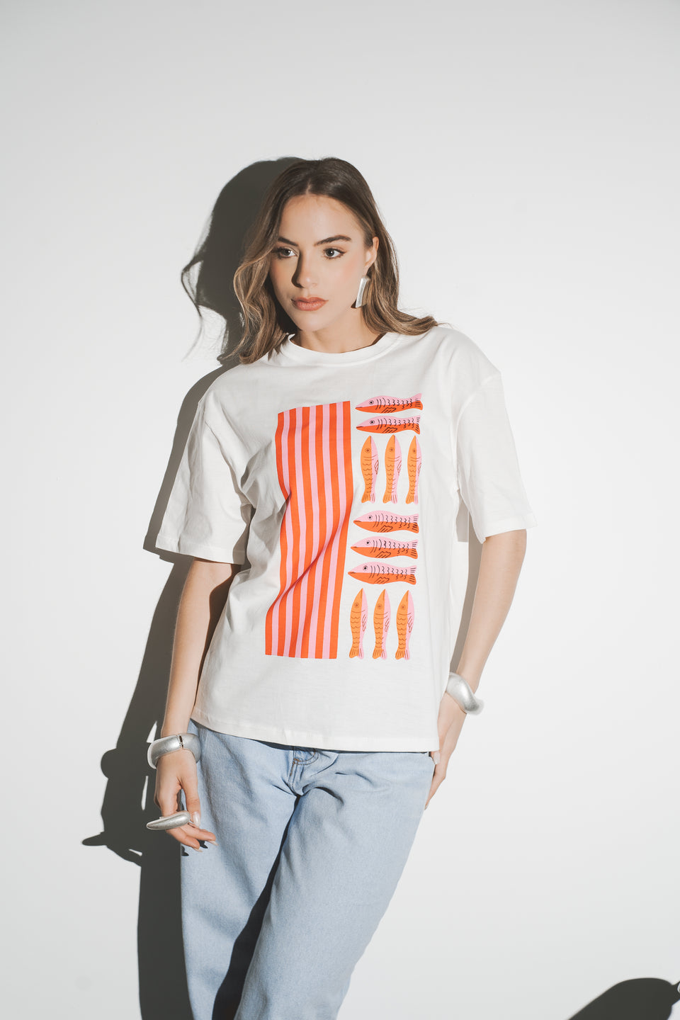 T-SHIRT ROSA - Off White