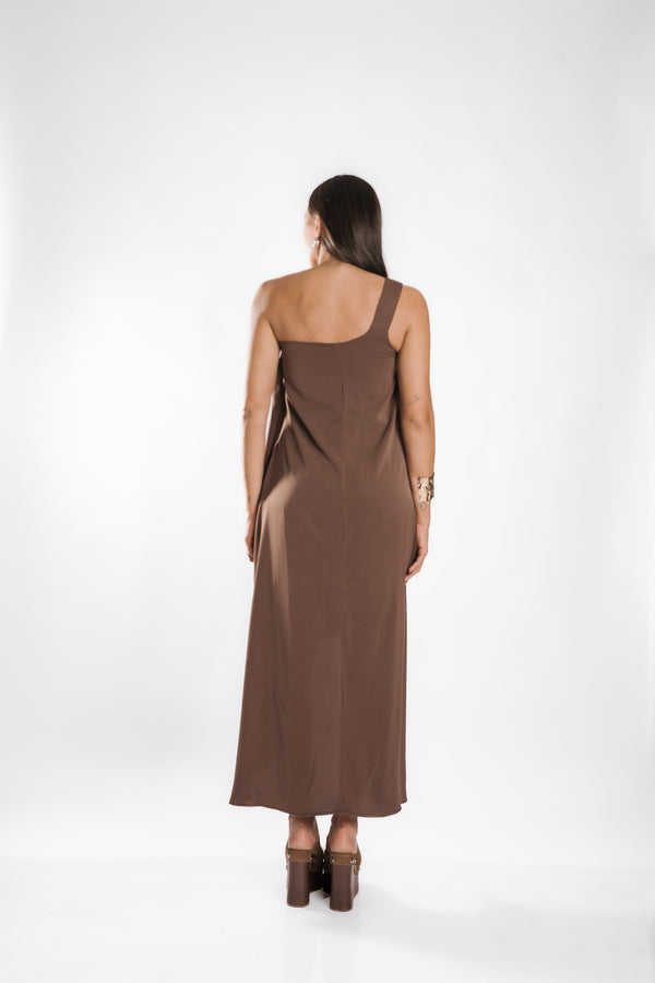 VESTIDO LOUISE - Marrom