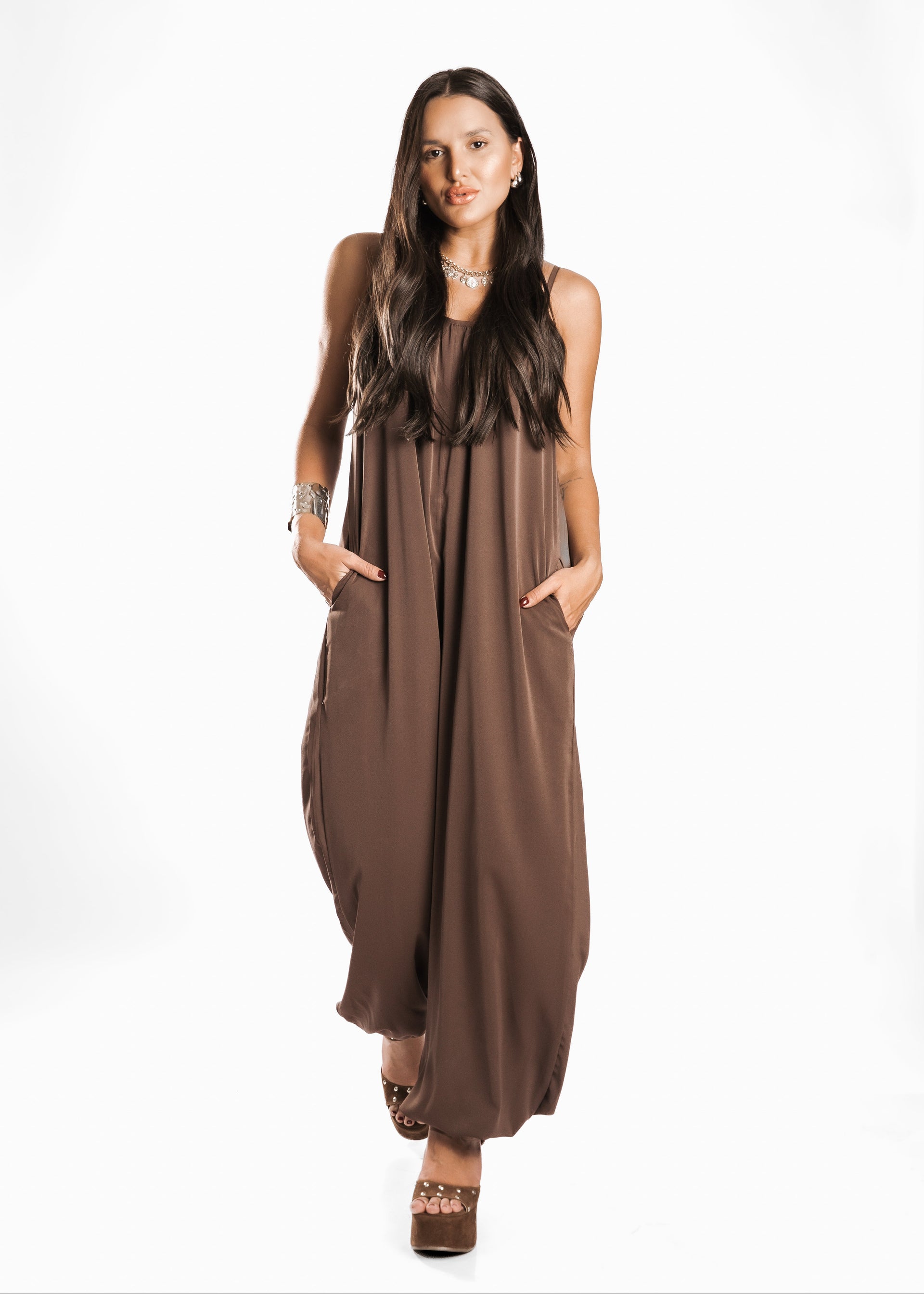 MACACÃO LIZANDRA - Marrom