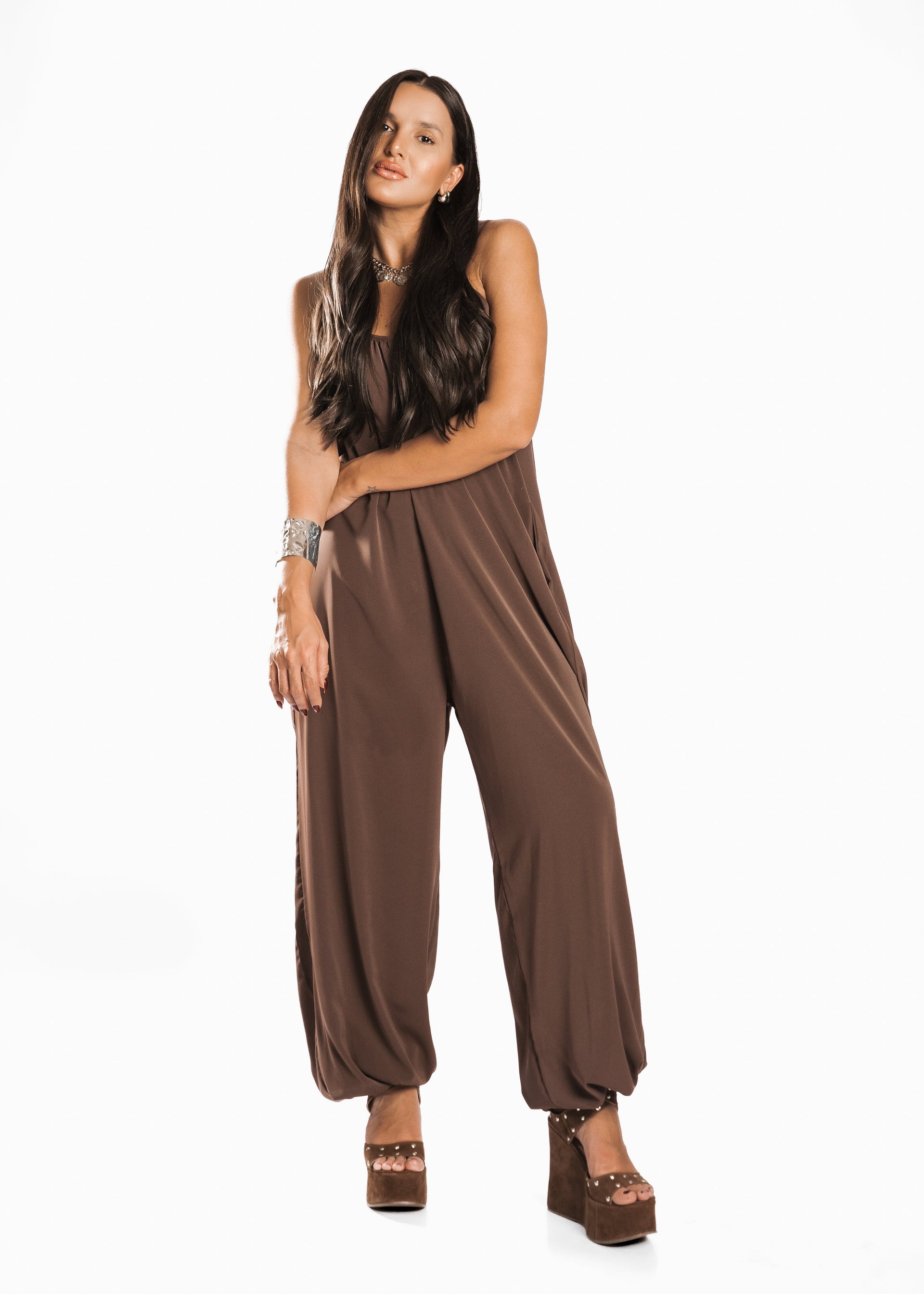 MACACÃO LIZANDRA - Marrom