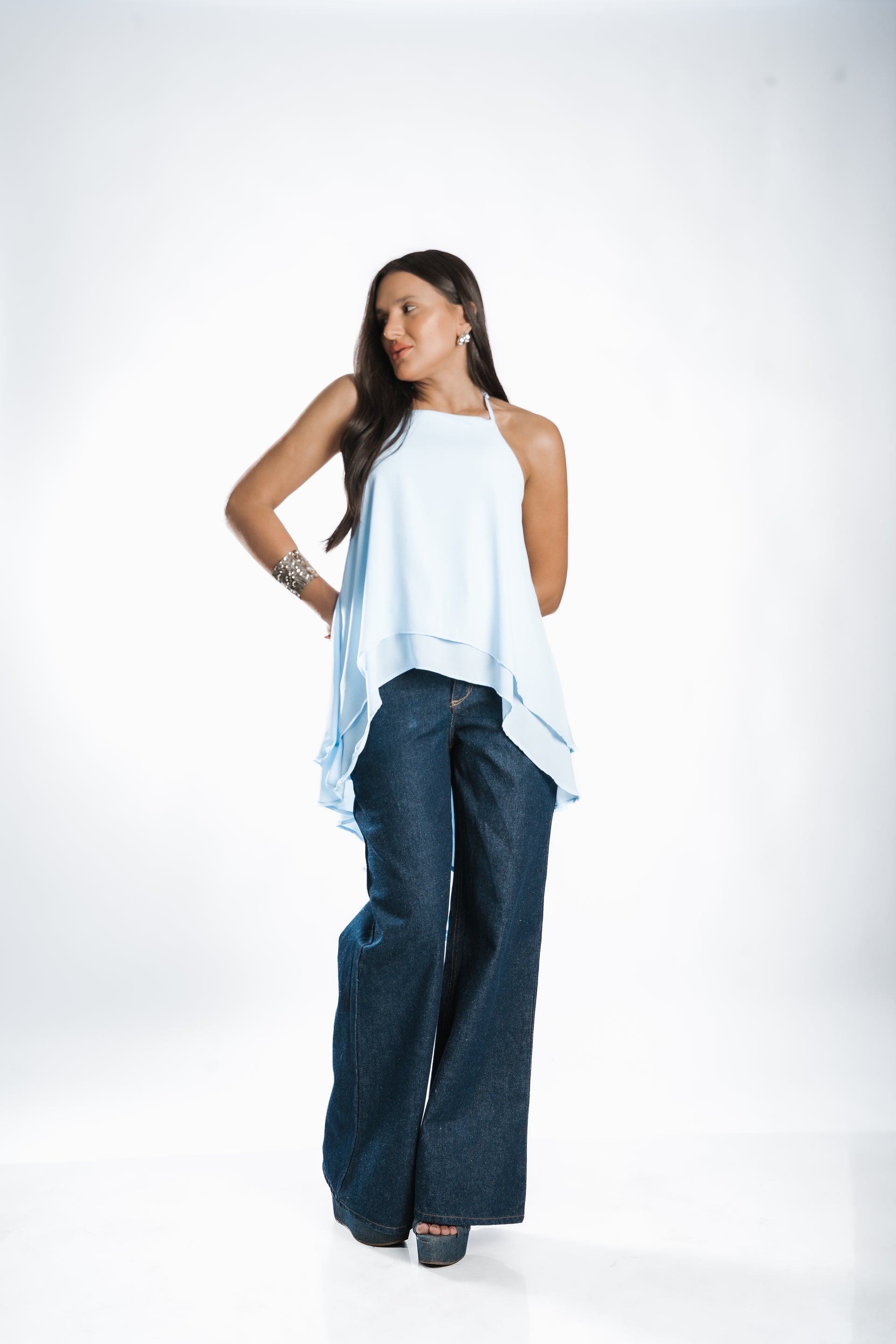 BLUSA LESLIE - Azul