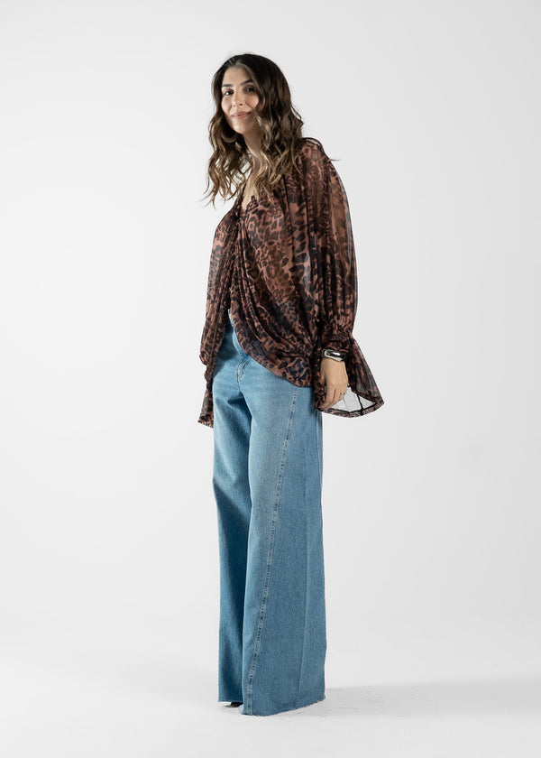 BLUSA SCARLET - Marrom