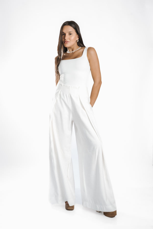 CALÇA LORE - Off White